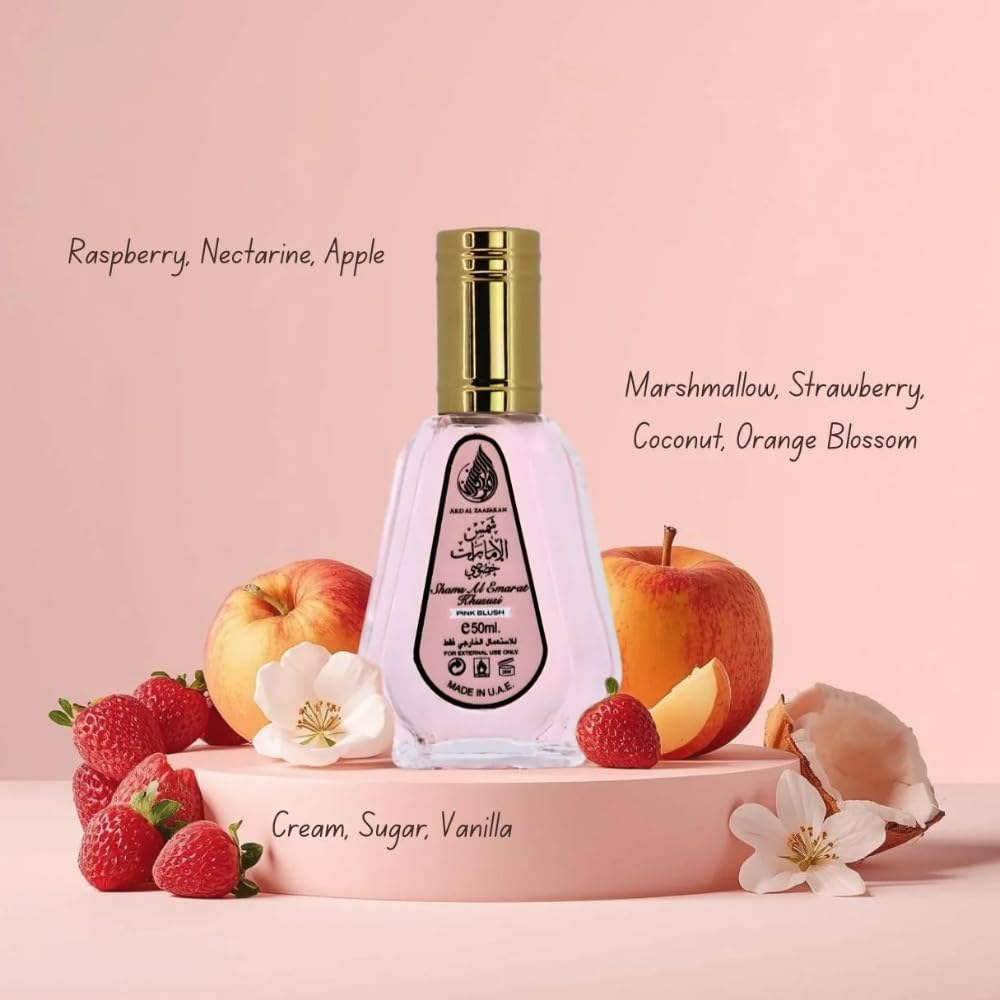 ARD AL ZAAFARAN PINK BLUSH SHAMS AL EMARAT KHUSUSI 1.7 W