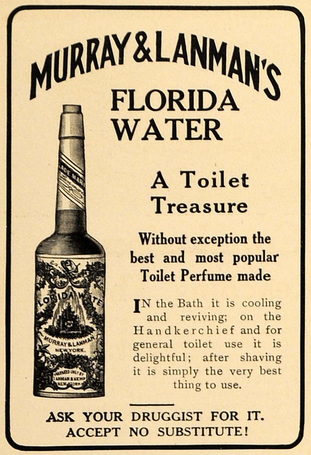 MURRAY & LANMAN FLORIDA WATER EDC 7.5 U