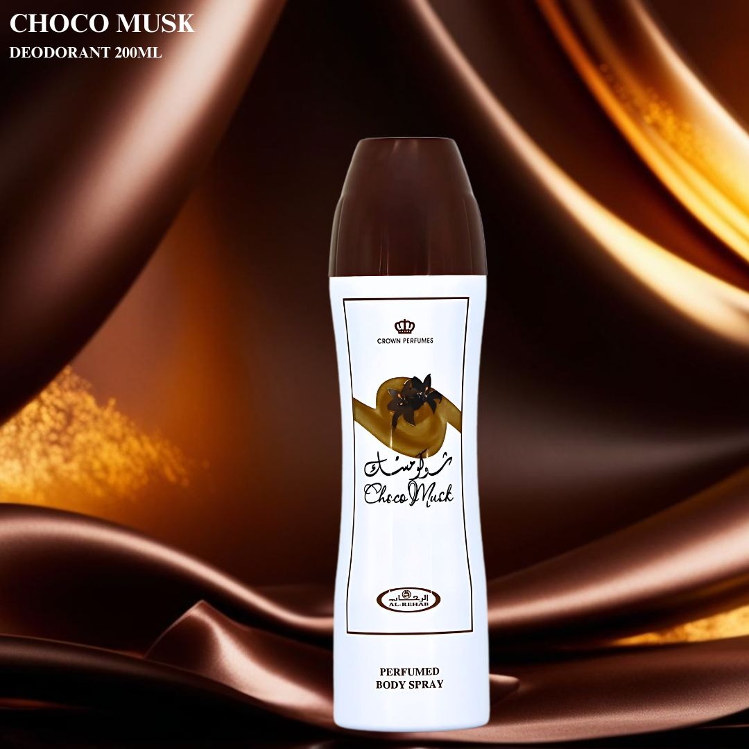 AL REHAB CHOCO MUSK BODY SPRAY 6.7 U