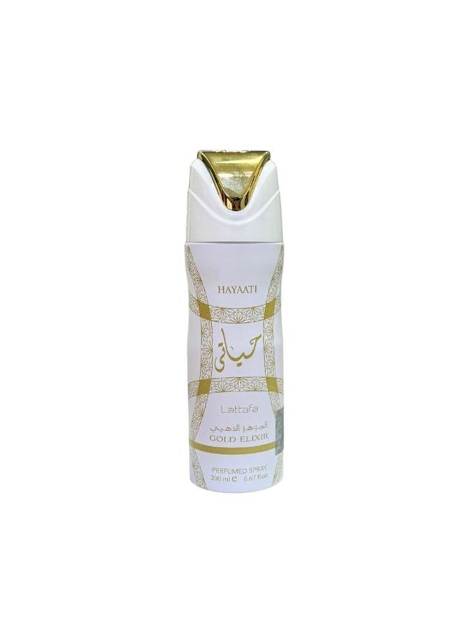 LATTAFA HAYAATI GOLD ELIXIR DEODORANT 200 ML U