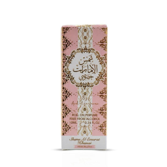 ARD AL ZAAFARAN PINK BLUSH SHAMS AL EMARAT KHUSUSI CPO 10ML W
