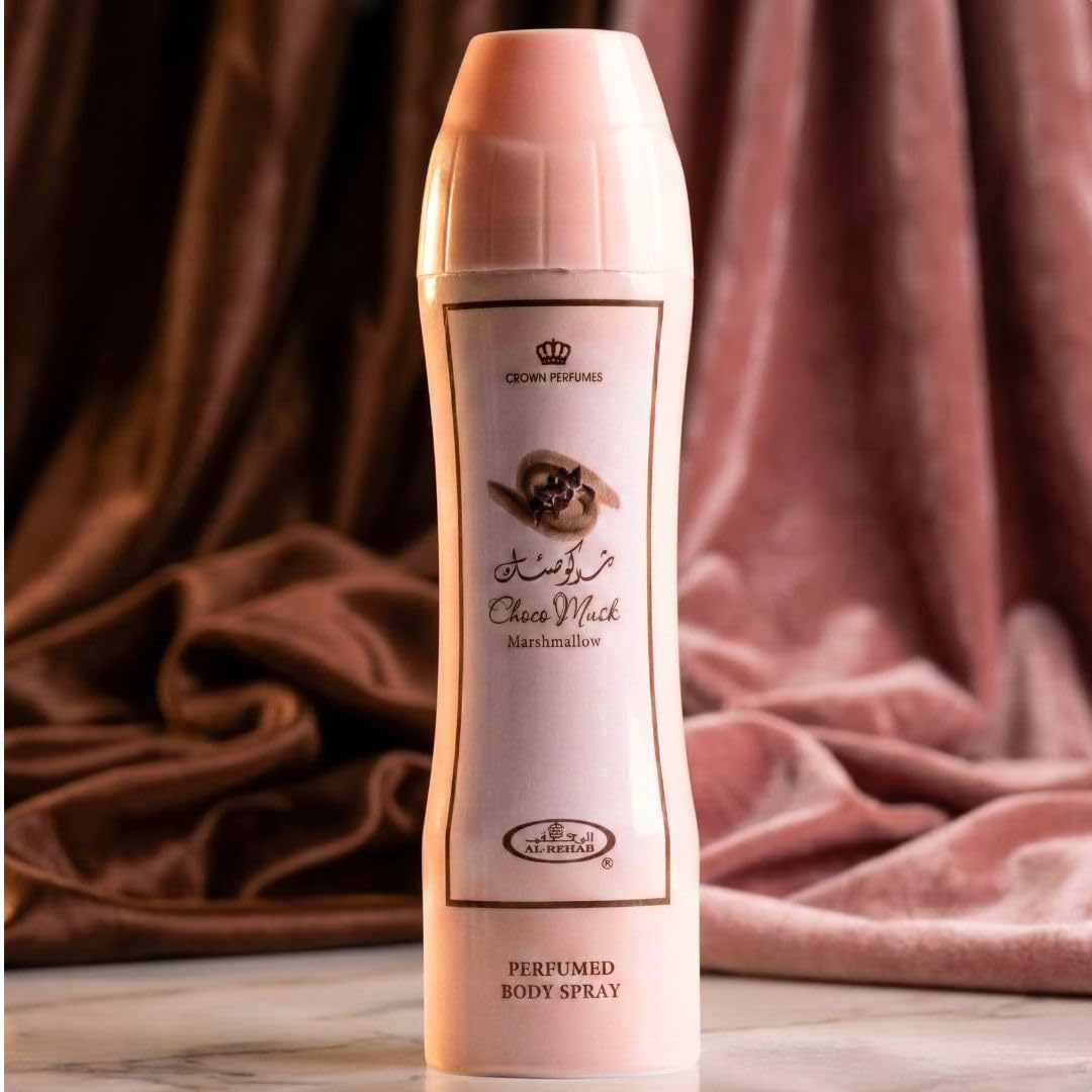 AL REHAB CHOCO MUSK MARSHMALLOW BODY SPRAY 6.7 U