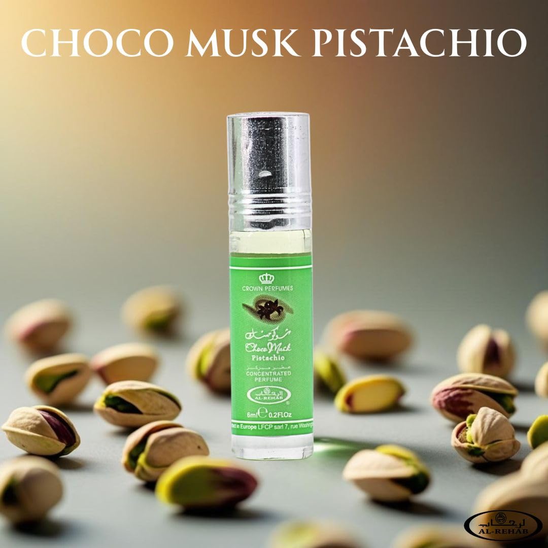 AL REHAB CHOCO MUSK PISTACHIO CPO 6 ML U