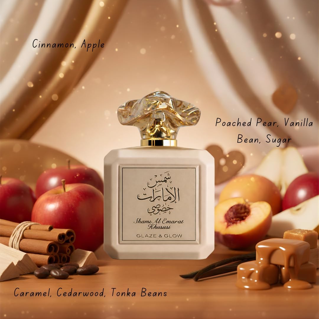 ARD AL ZAAFARAN SHAMS AL EMARAT KHUSUSI GLAZE & GLOW EDP 3.4 W