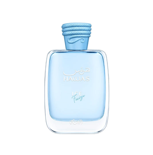 Rasasi Hawas Ice Freeze Eau de Parfum Spray for Men, 3.38 Oz (100ml)