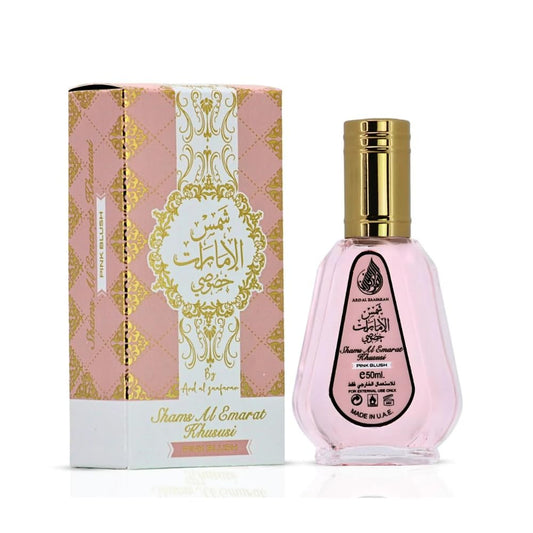 ARD AL ZAAFARAN PINK BLUSH SHAMS AL EMARAT KHUSUSI 1.7 W