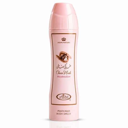 AL REHAB CHOCO MUSK MARSHMALLOW BODY SPRAY 6.7 U