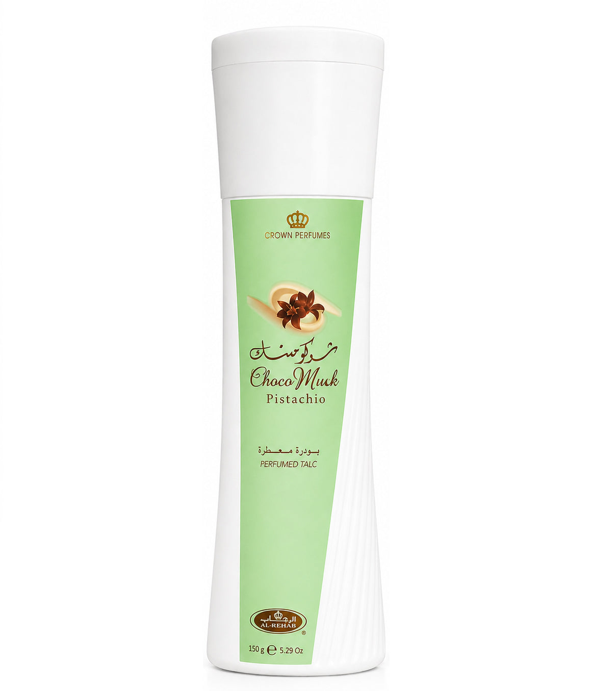 AL REHAB CHOCO MUSK PISTACHIO PERFUMED TALCUM POWDER 5.29 U