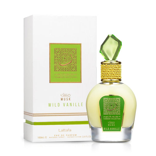 LATTAFA MUSK WILD VANILLE THAMEEN COLLECTION EDP 3.4 W