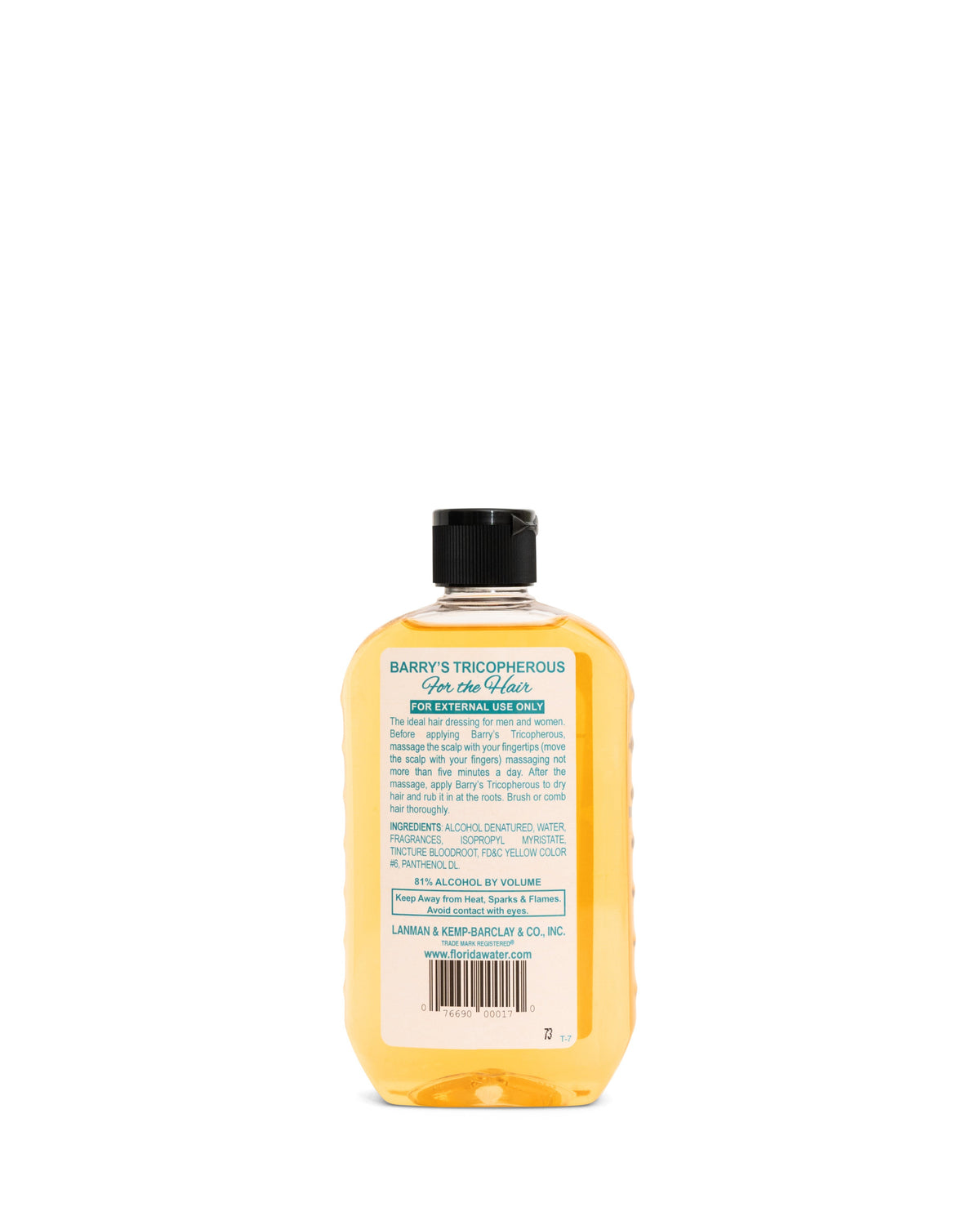 MURRAY & LANMAN BARRY'S TRICOPHEROUS GREASELESS 8.0 U