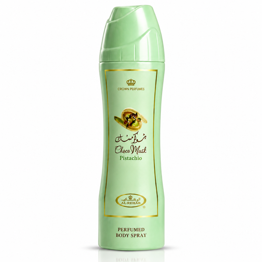 AL REHAB CHOCO MUSK PISTACHIO BODY SPRAY 6.7 U