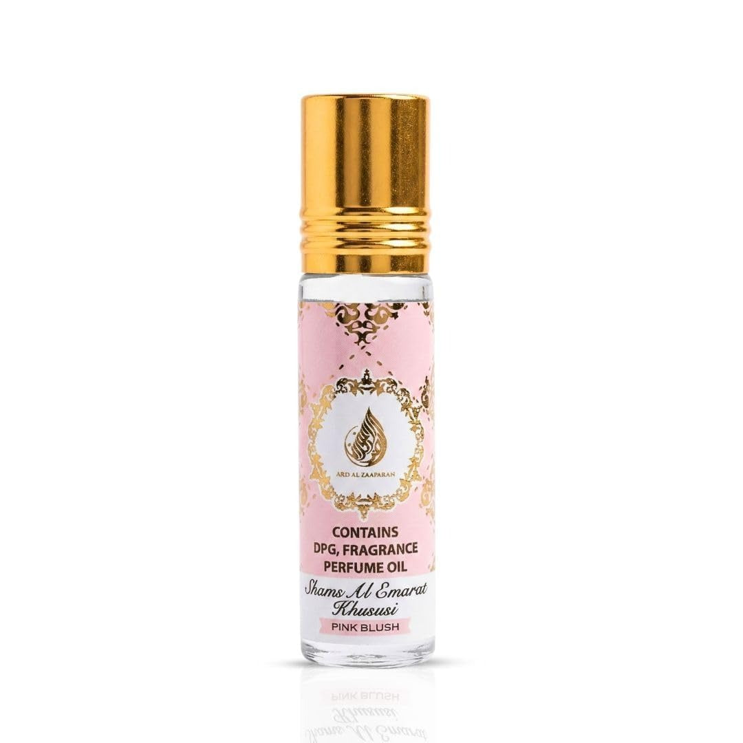 ARD AL ZAAFARAN PINK BLUSH SHAMS AL EMARAT KHUSUSI CPO 10ML W