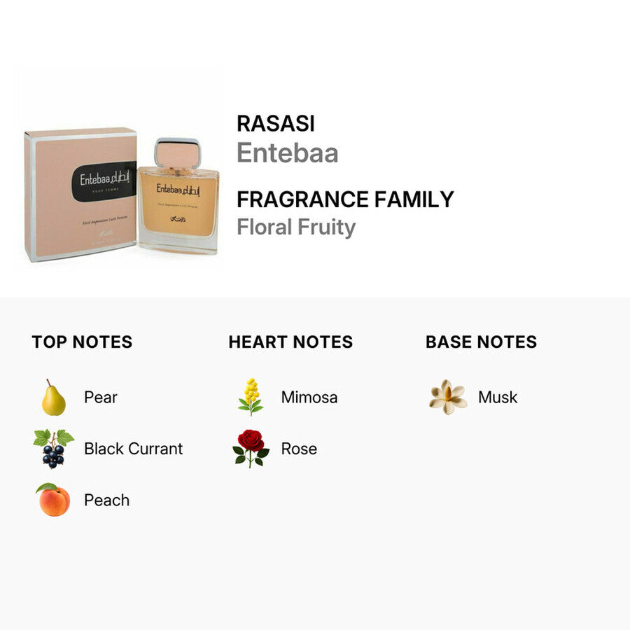 RASASI ENTEBAA WOMEN EDP 100 ML W