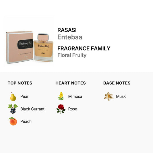 RASASI ENTEBAA WOMEN EDP 100 ML W